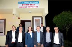 Silivri ilçe Başkanımız Dilek Demiral ile Büyük Sinekli Muhtarı Sezgin Erdin'İ ve mahalle kıraathanesini ziyaret ettik.