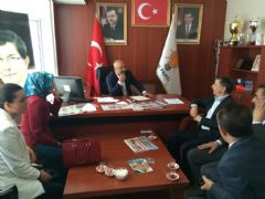 Esenyurt Ak Parti ilçe başkanı Şenay DEĞER'i ziyaret ettik..